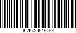 Código de barras (EAN, GTIN, SKU, ISBN): '0976430915453'