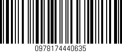 Código de barras (EAN, GTIN, SKU, ISBN): '0978174440635'