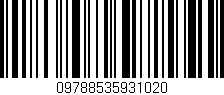 Código de barras (EAN, GTIN, SKU, ISBN): '09788535931020'