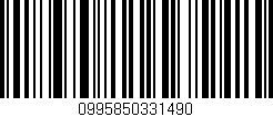 Código de barras (EAN, GTIN, SKU, ISBN): '0995850331490'
