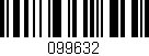 Código de barras (EAN, GTIN, SKU, ISBN): '099632'