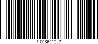 Código de barras (EAN, GTIN, SKU, ISBN): '1.0066912E7'