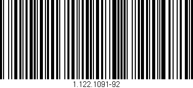 Código de barras (EAN, GTIN, SKU, ISBN): '1.122.1091-92'
