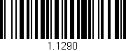 Código de barras (EAN, GTIN, SKU, ISBN): '#1.1290'