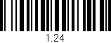Código de barras (EAN, GTIN, SKU, ISBN): '1.24'