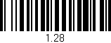 Código de barras (EAN, GTIN, SKU, ISBN): '1.28'