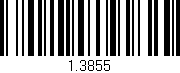 Código de barras (EAN, GTIN, SKU, ISBN): '1.3855'