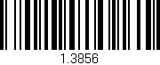 Código de barras (EAN, GTIN, SKU, ISBN): '1.3856'