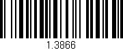 Código de barras (EAN, GTIN, SKU, ISBN): '1.3866'