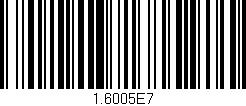 Código de barras (EAN, GTIN, SKU, ISBN): '1.6005E7'