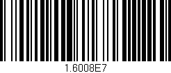 Código de barras (EAN, GTIN, SKU, ISBN): '1.6008E7'