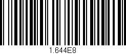 Código de barras (EAN, GTIN, SKU, ISBN): '1.644E8'
