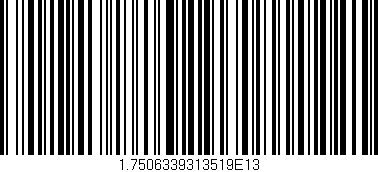 Código de barras (EAN, GTIN, SKU, ISBN): '1.7506339313519E13'