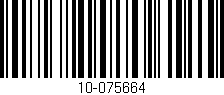 Código de barras (EAN, GTIN, SKU, ISBN): '10-075664'