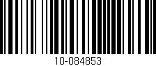 Código de barras (EAN, GTIN, SKU, ISBN): '10-084853'