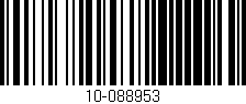 Código de barras (EAN, GTIN, SKU, ISBN): '10-088953'