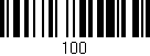 Código de barras (EAN, GTIN, SKU, ISBN): '100'