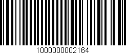 Código de barras (EAN, GTIN, SKU, ISBN): '1000000002164'
