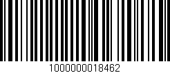 Código de barras (EAN, GTIN, SKU, ISBN): '1000000018462'
