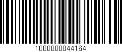 Código de barras (EAN, GTIN, SKU, ISBN): '1000000044164'
