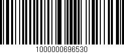 Código de barras (EAN, GTIN, SKU, ISBN): '1000000696530'