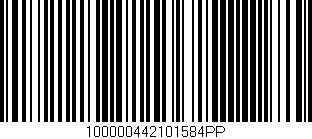 Código de barras (EAN, GTIN, SKU, ISBN): '100000442101584PP'