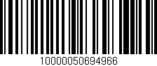 Código de barras (EAN, GTIN, SKU, ISBN): '10000050694966'