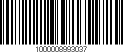 Código de barras (EAN, GTIN, SKU, ISBN): '1000008993037'
