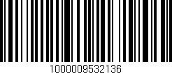 Código de barras (EAN, GTIN, SKU, ISBN): '1000009532136'