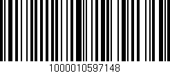 Código de barras (EAN, GTIN, SKU, ISBN): '1000010597148'