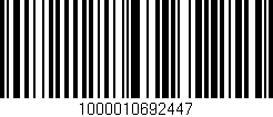 Código de barras (EAN, GTIN, SKU, ISBN): '1000010692447'