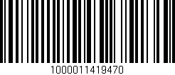Código de barras (EAN, GTIN, SKU, ISBN): '1000011419470'
