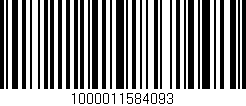 Código de barras (EAN, GTIN, SKU, ISBN): '1000011584093'