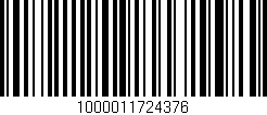 Código de barras (EAN, GTIN, SKU, ISBN): '1000011724376'