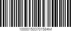 Código de barras (EAN, GTIN, SKU, ISBN): '100001503701584M'