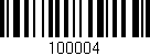 Código de barras (EAN, GTIN, SKU, ISBN): '100004'