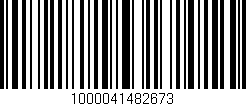 Código de barras (EAN, GTIN, SKU, ISBN): '1000041482673'