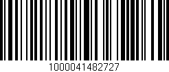 Código de barras (EAN, GTIN, SKU, ISBN): '1000041482727'