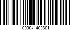 Código de barras (EAN, GTIN, SKU, ISBN): '1000041483601'