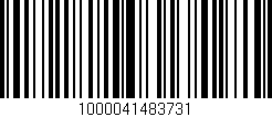 Código de barras (EAN, GTIN, SKU, ISBN): '1000041483731'