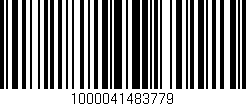Código de barras (EAN, GTIN, SKU, ISBN): '1000041483779'
