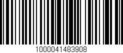 Código de barras (EAN, GTIN, SKU, ISBN): '1000041483908'