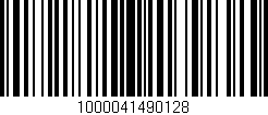Código de barras (EAN, GTIN, SKU, ISBN): '1000041490128'