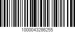 Código de barras (EAN, GTIN, SKU, ISBN): '1000043286255'