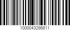 Código de barras (EAN, GTIN, SKU, ISBN): '1000043286811'
