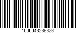 Código de barras (EAN, GTIN, SKU, ISBN): '1000043286828'