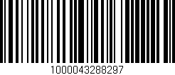 Código de barras (EAN, GTIN, SKU, ISBN): '1000043288297'