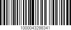 Código de barras (EAN, GTIN, SKU, ISBN): '1000043288341'