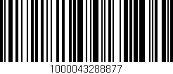 Código de barras (EAN, GTIN, SKU, ISBN): '1000043288877'