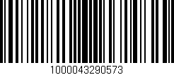Código de barras (EAN, GTIN, SKU, ISBN): '1000043290573'